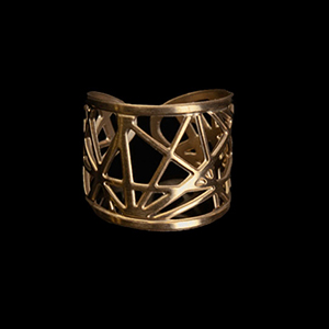 Bijou Da Vinci, ring : Esquisses (gold finish)