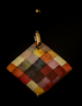 Paul Klee pendant : Harmony, (back of the jewel)