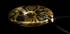 Klimt pendant : Fulfillment, detail n2
