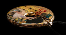 Klimt pendant : Adle Bloch-Bauer, detail n1