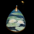 Monet pendant : Nympheas, detail n1
