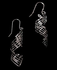 Mozart earrings : La Flte enchante