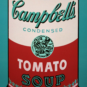 Andy WARHOL - Affiche d'Art : Soupe Campbell, 1965