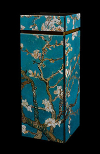 Van Gogh coffee can : Almond Branches in Bloom