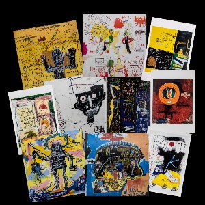 10 Cartes postales Basquiat (Lot n1)