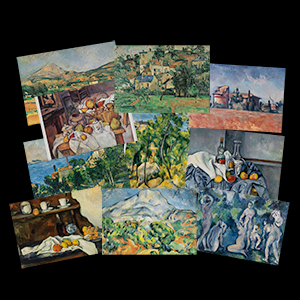 Tarjetas postales Paul Czanne