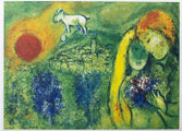 Carte postale de Marc Chagall n9