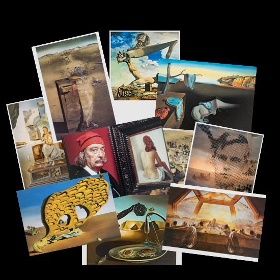 Cartes postales Salvador Dali (Lot n1)