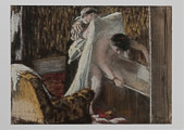 Edgar Degas postcard n3