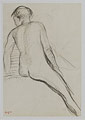 Edgar Degas postcard n8