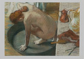 Edgar Degas postcard n9