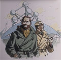 Carte postale BD : Andr Juillard : Atomium 58