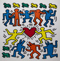 Keith Haring postcard n1