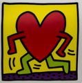 Carte postale de Keith Haring n3