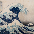 Hokusai postcard n2