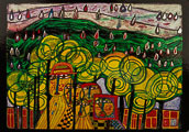Hundertwasser postcard n9