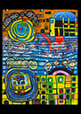 Hundertwasser postcard n4