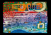 Hundertwasser postcard n8