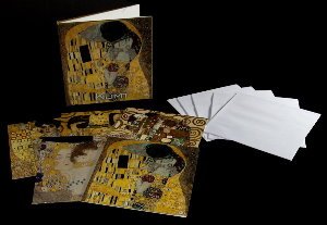 Bustina di 10 cartoline Gustav Klimt (partita n1)