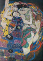 Gustav Klimt postcard : Te virgin
