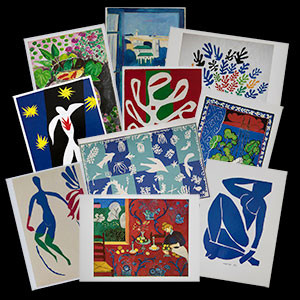 Henri Matisse postcards (Sleeve n1)