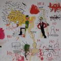 Jean-Michel Basquiat postcard
