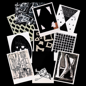 10 Black & White postcards (Sleeve n1)