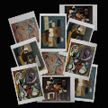 Lot n4 de Cartes postales de Pablo Picasso