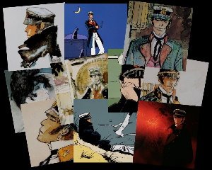 10 postales Corto Maltese de Hugo Pratt (Lote n1)