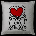 Coussin Keith Haring : Coeur