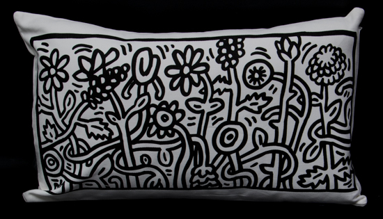 Coussin Keith Haring : Heller Garden