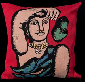 Fernand Lger cushion cover : Lithographie Mourlot