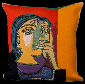 Funda de cojn Pablo Picasso : Retrato de Dora Maar