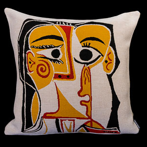 Pablo Picasso cushion cover : Tte de femme, 1962