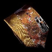 Corbata de seda Gustav Klimt, Fulfillment (Oro)