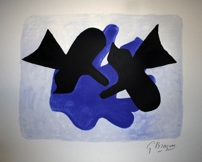 Georges BRAQUE : Serigrafia P�lias � N�l�e