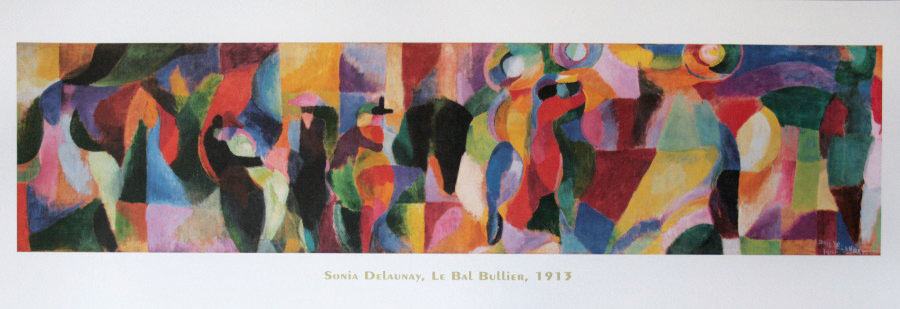 Sonia DELAUNAY : Le Bal Bullier ou Tango Bal Bullier, 1913