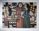 Fernand LEGER : Les trois femmes aux fleurs, 1920