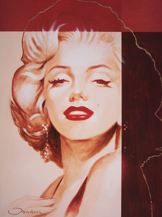 JOADOOR : Marilyn MONROE - Beautiful Marilyn : Reproduction en Affiche d'art, poster