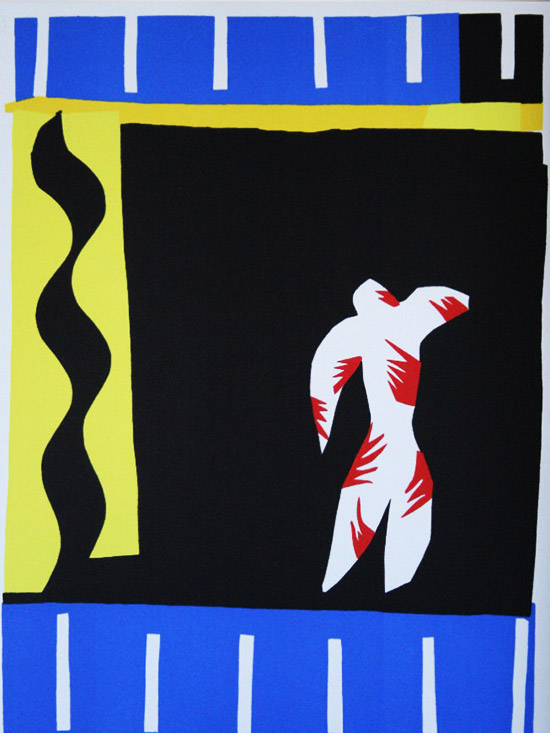 Lithographie Henri Matisse : JAZZ : Le Clown
