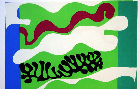 Henri Matisse Lithograph, JAZZ : The lagoon 2