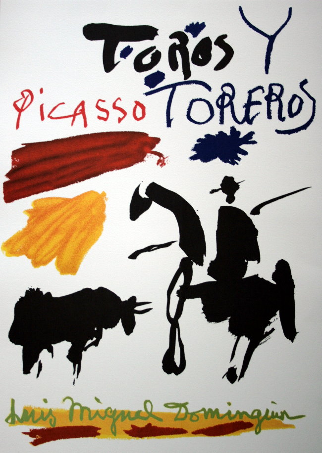 Pablo PICASSO : Toros y Toreros (1961)