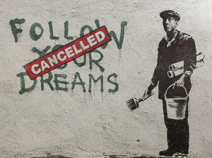 Affiche Banksy, Essex Street, Boston