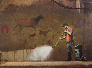 Affiche Banksy, Leake Street, London