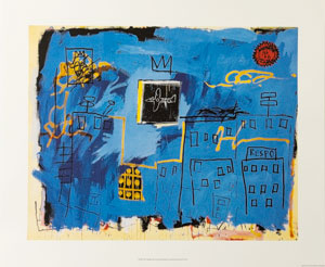 Jean Michel Basquiat Fine Art Print, Untitled, 1981