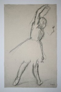 Affiche Degas, Petite danseuse 1