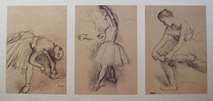 Affiche Degas, Danseuses