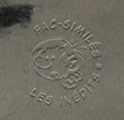 Andr Franquin : timbre sec, signature