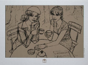 Gibrat Art Print, Tea Time