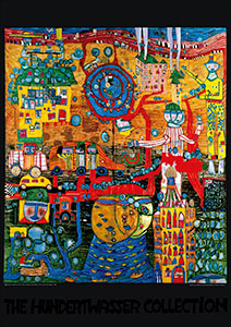 Stampa Hundertwasser, The 30 days fax painting